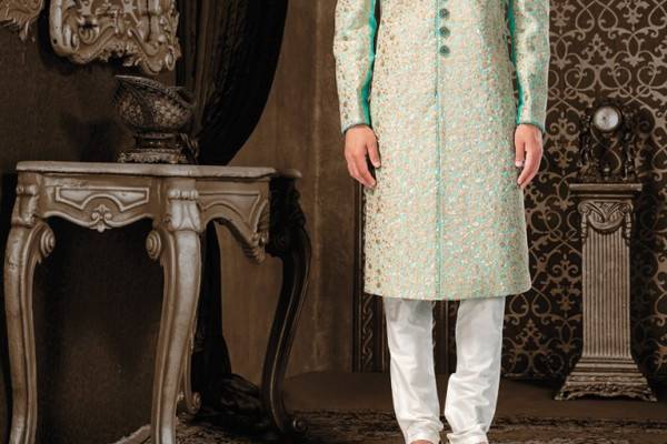 Groom sherwani