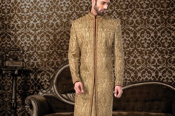 Groom sherwani