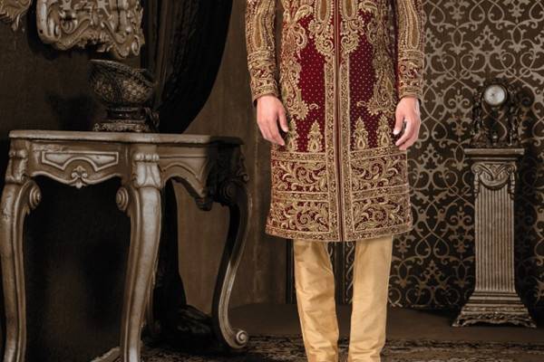 Groom sherwani