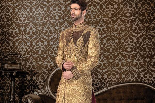 Groom sherwani