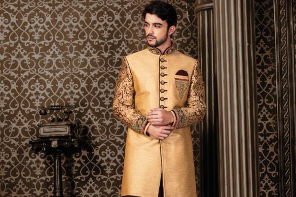 Groom sherwani