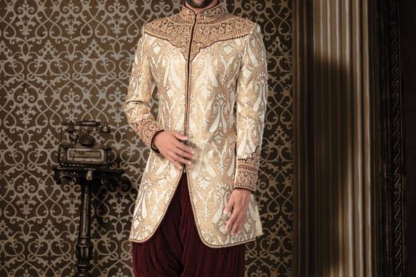 Groom sherwani