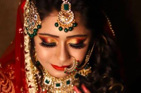 Bridal makeup