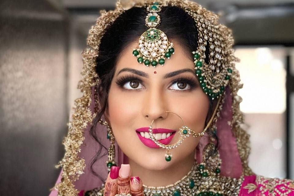 Hd Bridal makeup in Jalandhar