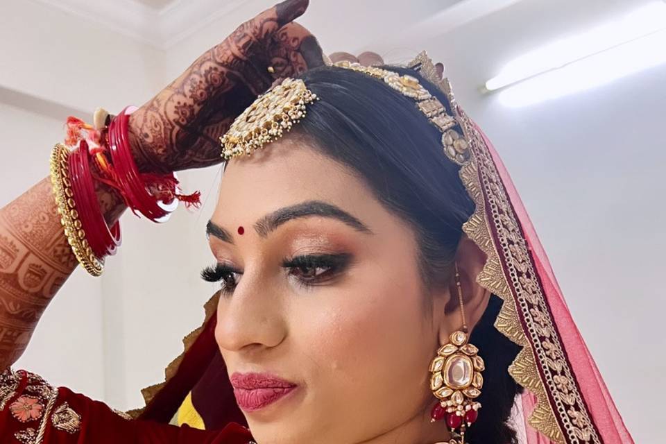 Bridal makeup