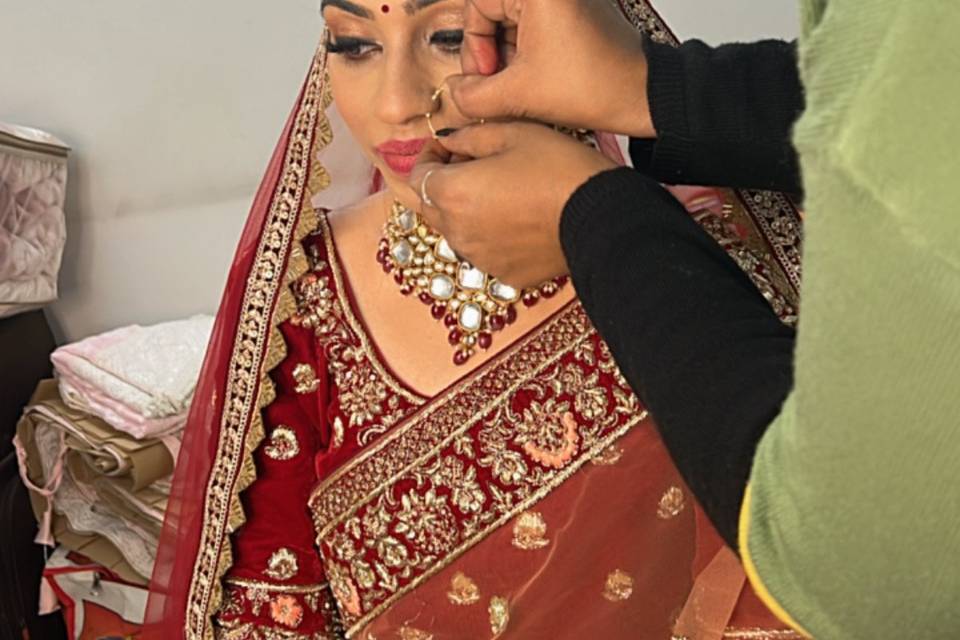 Bridal makeup