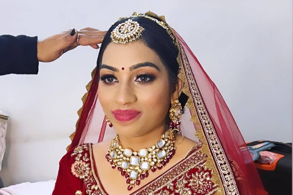 Bridal makeup