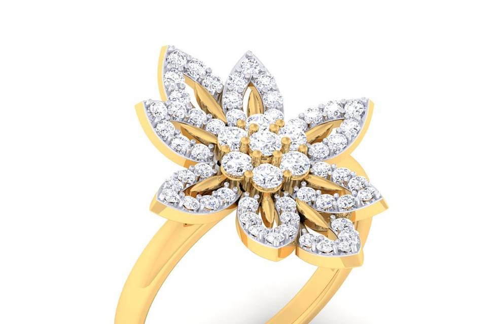 Flower Shaped Ring