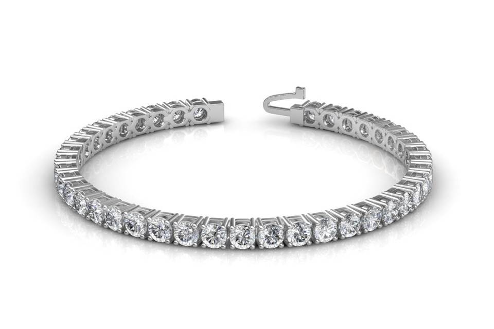 Tennis diamond bracelet