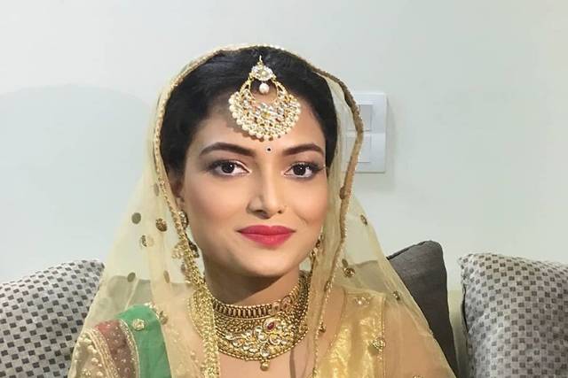 Bridal makeup