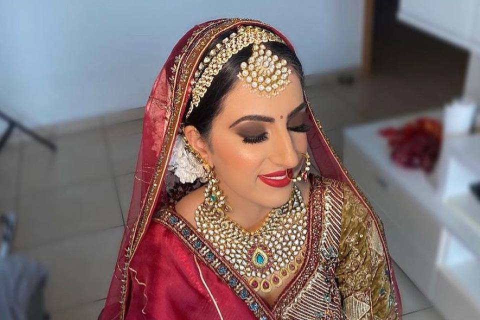 Bridal makeup