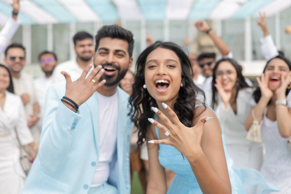 Ceremony Photo of a couple