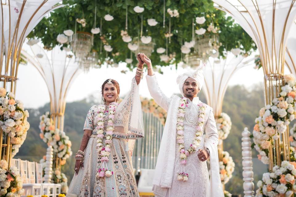 Ceremony Photo of a couple