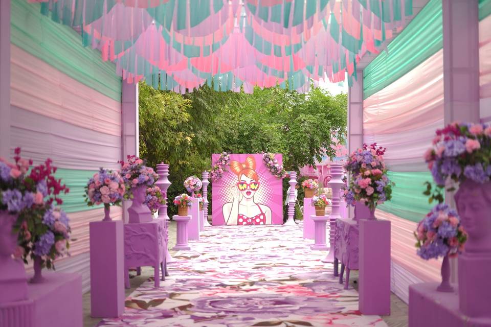 Entrance decor