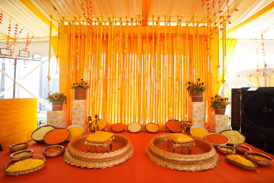 Haldi decor