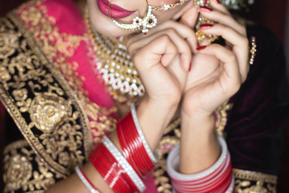 Bridal makeup