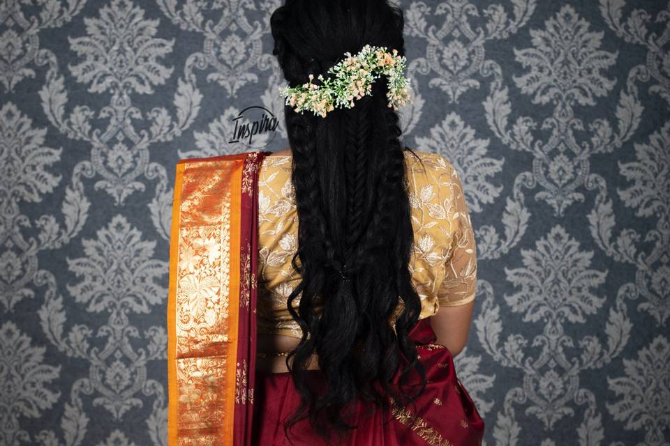 Bridal hairdo