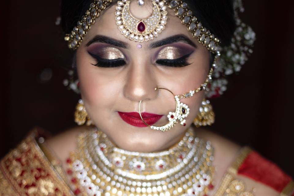 Bridal makeup