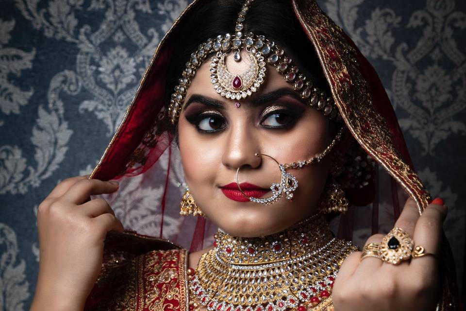 Bridal makeup