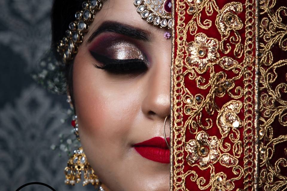 Bridal makeup