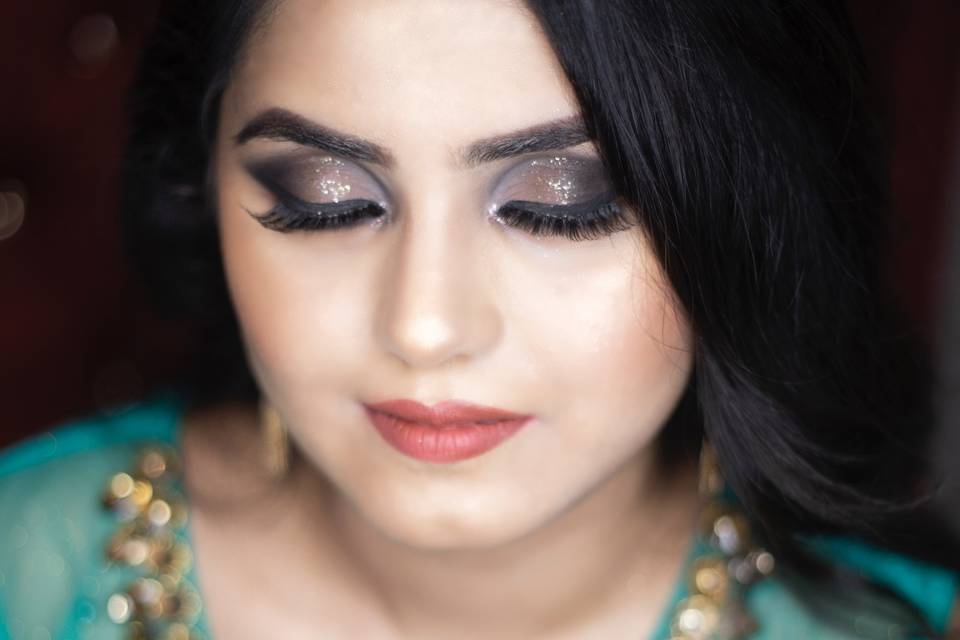 Bridal makeup