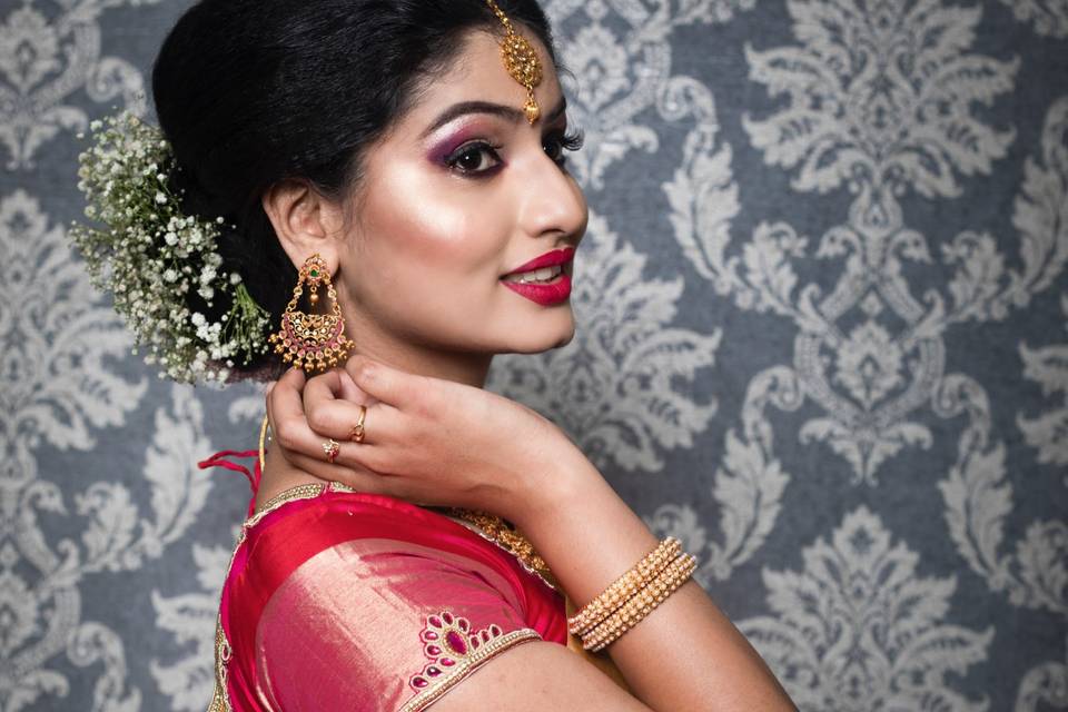 Bridal makeup