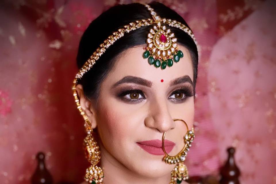 Bridal makeup