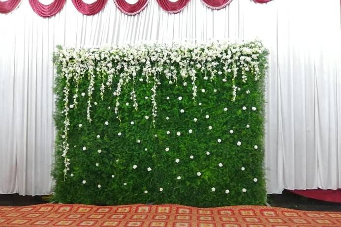 Stage floral decor