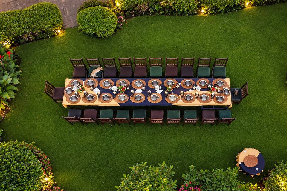 Lawn area