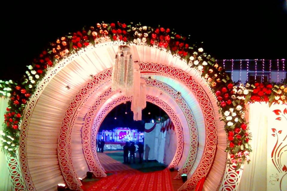 Entrance decor