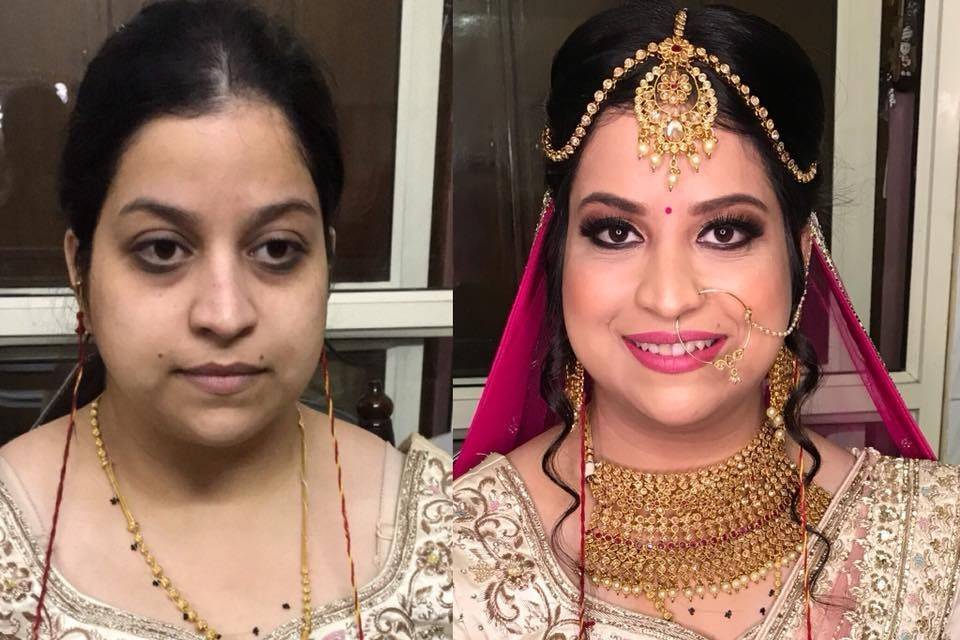 STS Makeup Studio - Sapna Thakur Sharma, Ghaziabad