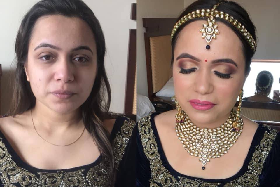 Bridal makeup