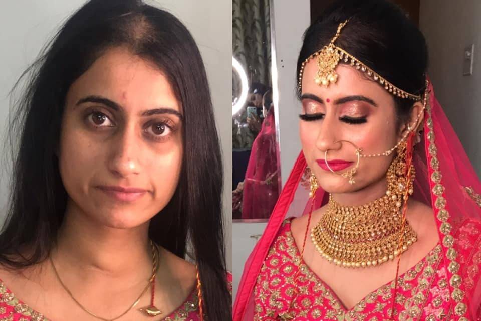 Bridal makeup