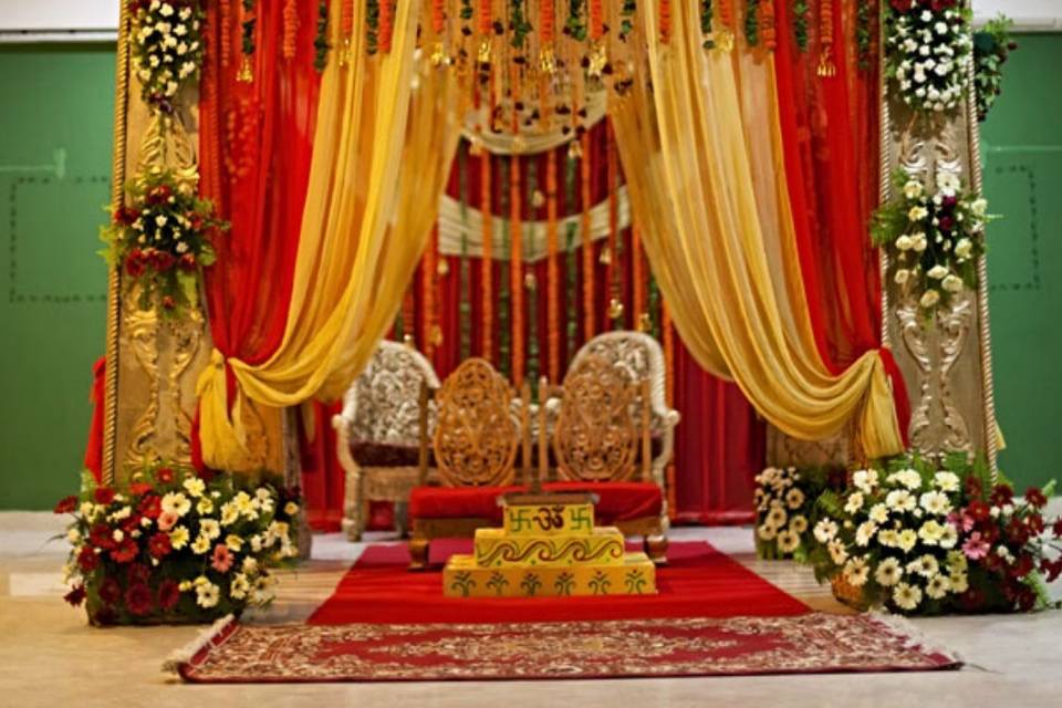 Traditional mandap