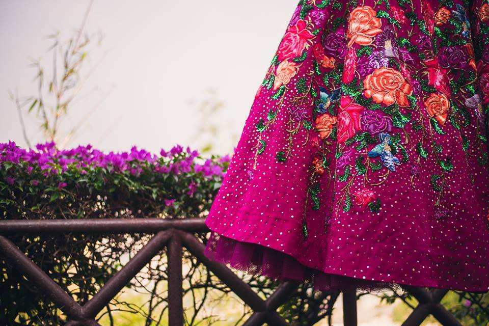 Bridal lehenga