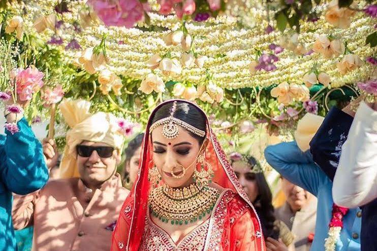 Bridal makeup