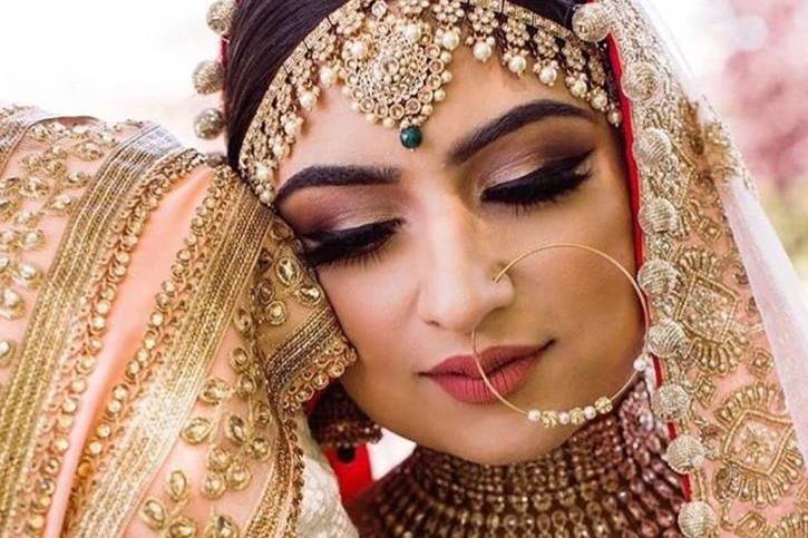 Bridal makeup