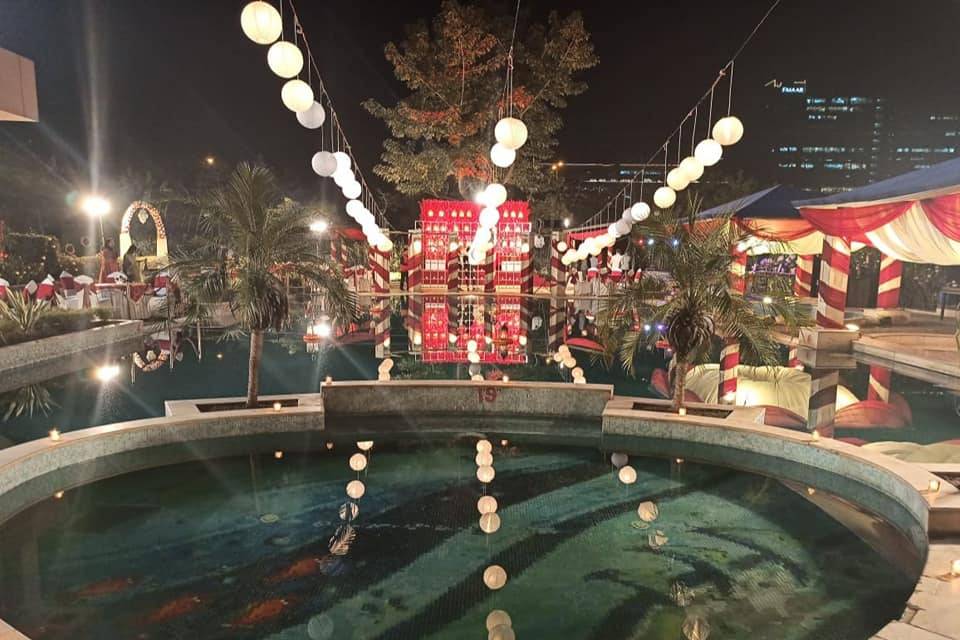 Poolside