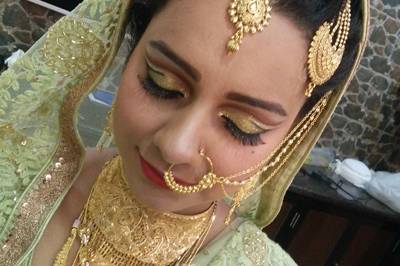 Bridal makeup