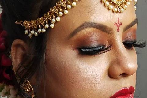 Bridal makeup