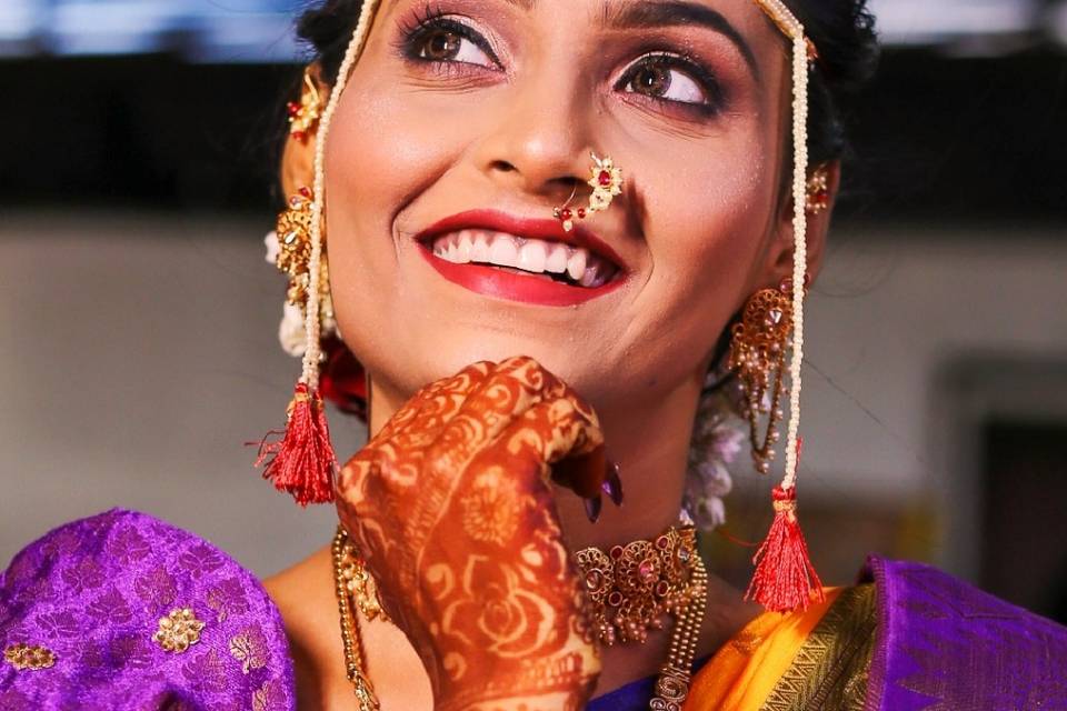 Maharashtrian bride