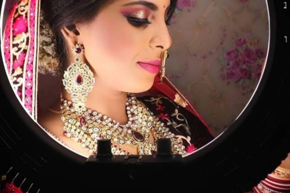 Bridal makeup