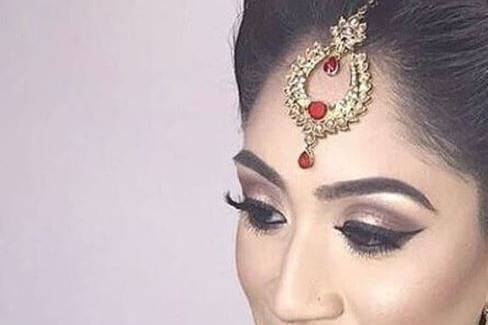 Bridal makeup