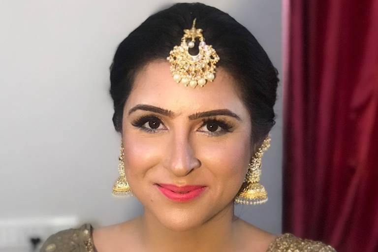 Bridal makeup