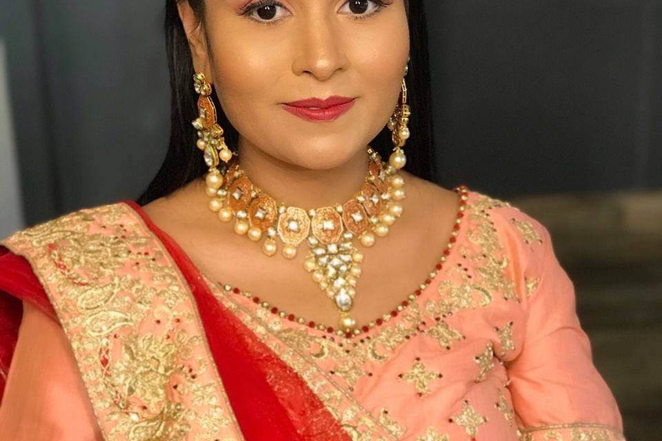 Bridal makeup