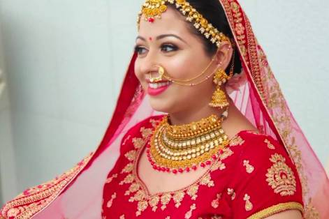 Bridal makeup