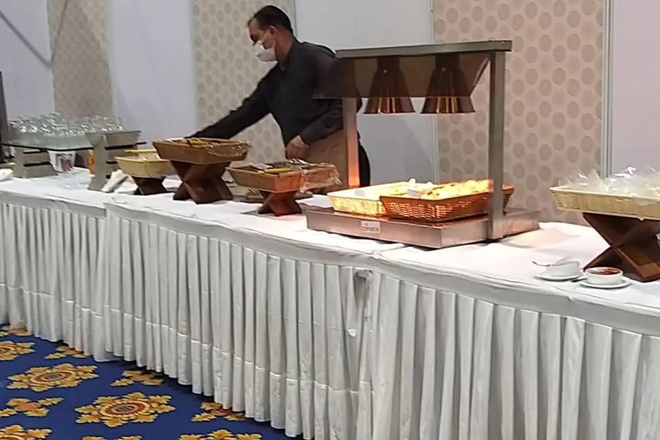 Catering setup