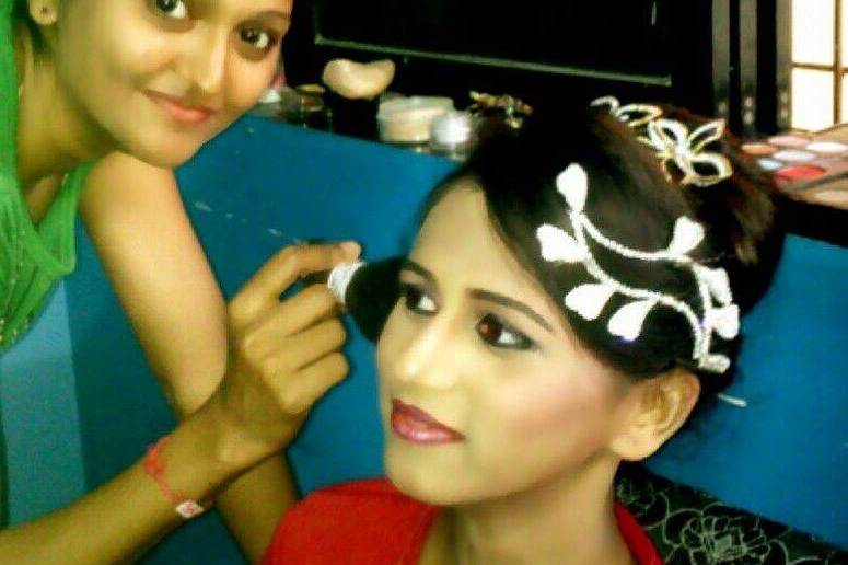 Bridal makeup