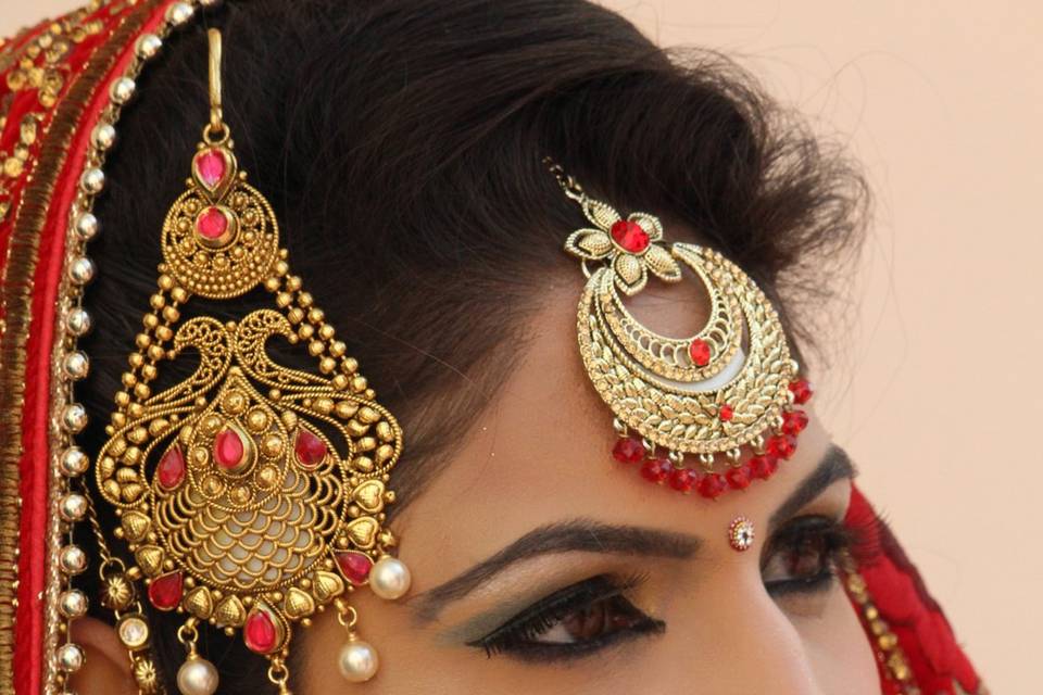 Bridal makeup