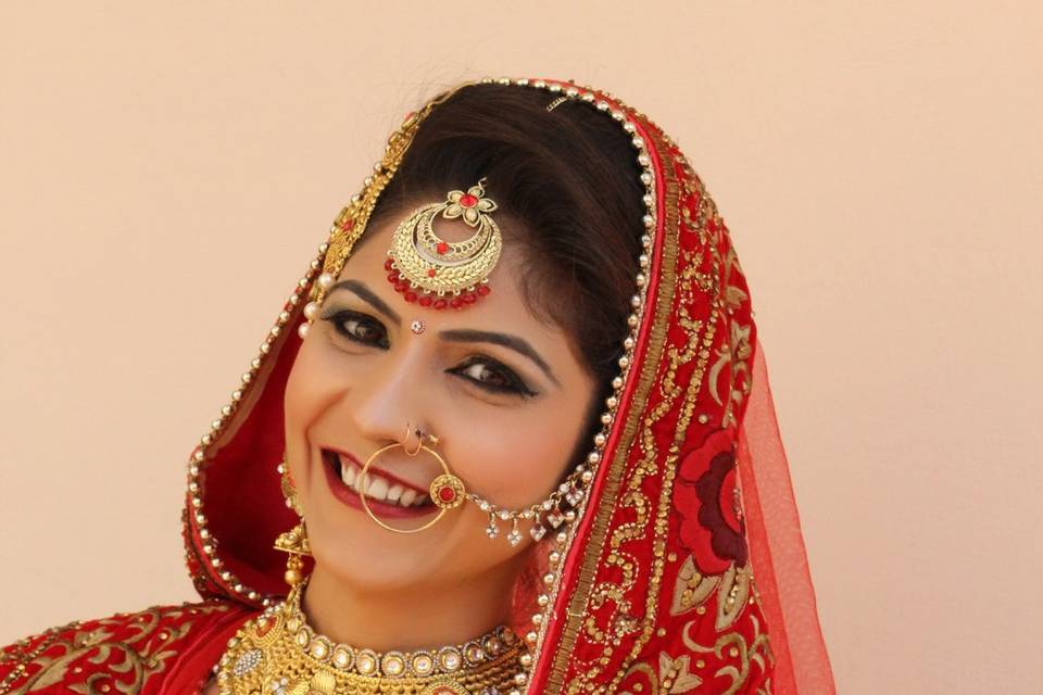 Bridal makeup